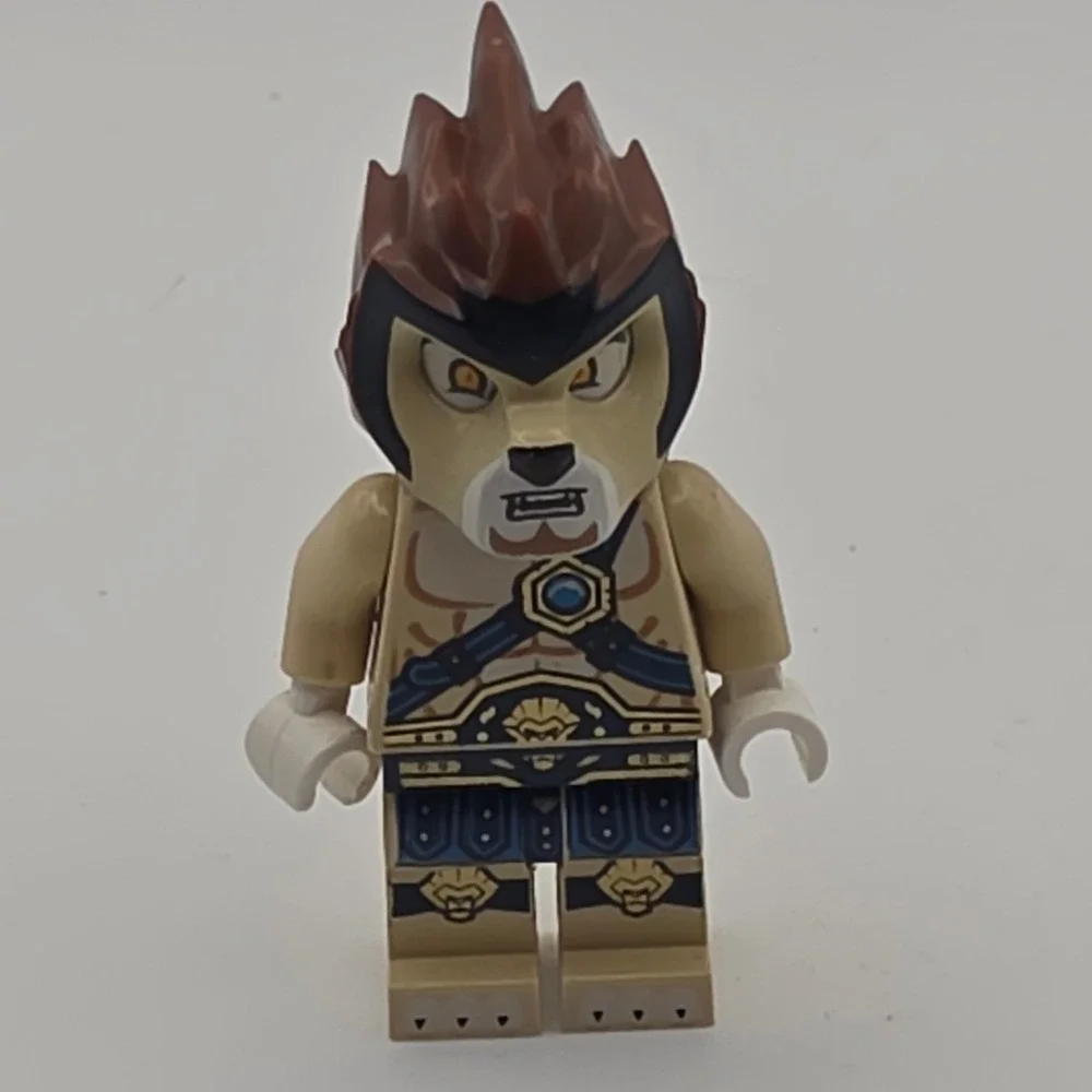 LEGO Legends of Chima Lennox Minifigure Lion Tribe Tan Mini Fig